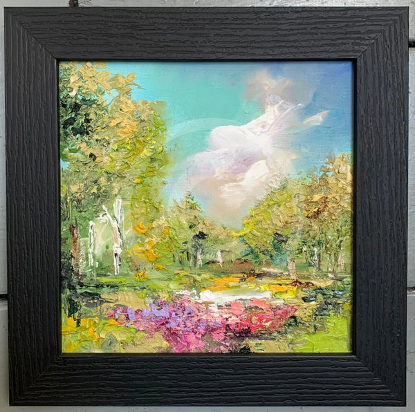 Bluebells - ORIGINAL Oil Painting by Anna Schofield