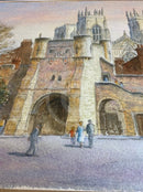 Bootham Bar - Sam Burden ORIGINAL WATERCOLOUR