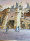 Bootham Bar - Sam Burden ORIGINAL WATERCOLOUR