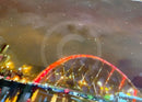 Bright City Lights ORIGINAL PAINTING by Joe Bowen