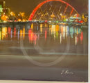 Bright City Lights ORIGINAL PAINTING by Joe Bowen