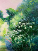 By the Light of the Moon ORIGINAL by Heather Howe - detail