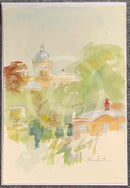 Castle Howard - John Bastin ORIGINAL WATERCOLOUR