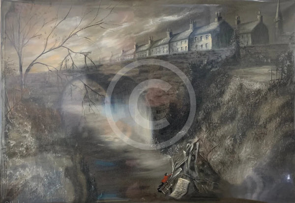 Chumping Original By Paul Heeley Original Artwork