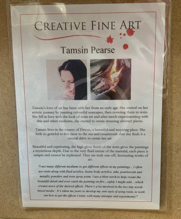 Coastal Fusion ORIGINAL PAINTING by Tamsin Pearse