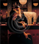 Cocktails and Broken Hearts Limited Edition Silkscreen by Jack Vettriano