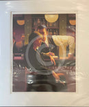 Cocktails and Broken Hearts by Jack Vettriano (1951-2025) RARE LIMITED EDITION Silkscreen Limited Edition Print