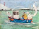 Cruising on a Winter’s Afternoon by Sam Toft - Framed Limited Edition SECONDARY MARKET
