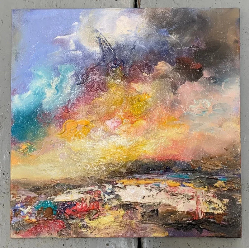 SOLD Difficult Choices - ORIGINAL Oil Painting by Anna Schofield