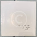 Do Not Lose Hope - ORIGINAL Oil Painting by Anna Schofield -reverse