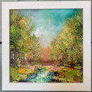 Early Sunset Light - ORIGINAL Oil Painting by Anna Schofield
