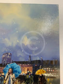 London Eye Evening ORIGINAL PAINTING by Joe Bowen