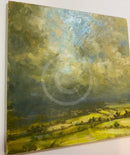 Fields of Green ORIGINAL PAINTING by Daniel Burns