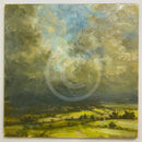 Fields of Green ORIGINAL PAINTING by Daniel Burns