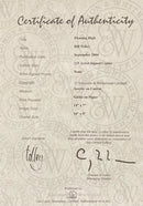 Floating High, Signed Limited Edition by Bill Tolley Certificate