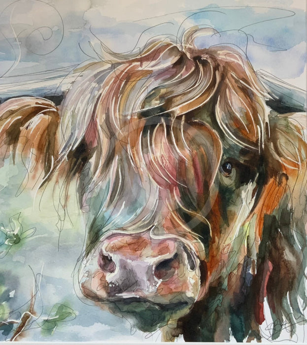 Hamish By Original Painting Susan Leigh