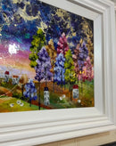 Harvest Moon (18x36”) ORIGINAL PAINTING by Rozanne Bell