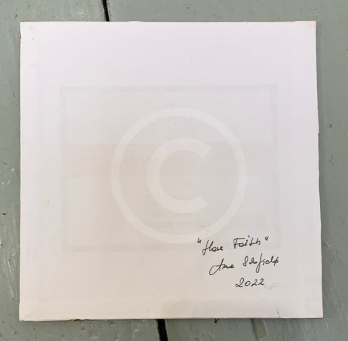Titled on reverse by artist Anna Schofield