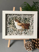 House Sparrow Original Paper Cut By Anna Cook Papercut