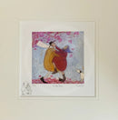 In The Pink, Gallery Remarque Edition by Sam Toft - Mounted - Limited Edition Print