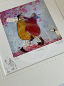 In The Pink, Gallery Remarque Edition by Sam Toft - Mounted - Limited Edition Print