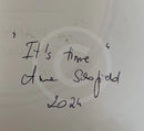 It's Time - ORIGINAL Oil Painting by Anna Schofield - Title detail