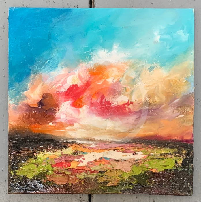 It's Time - ORIGINAL Oil Painting by Anna Schofield