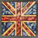 Jubilee Jamboree Viii - Original Mixed Media Painting By Eva Alexander Embellished With Postage