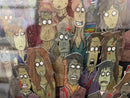 Detail Just Don’t Make Eye Contact… ORIGINAL by Ian Michael Smith