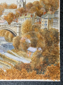 Knaresborough Viaduct - Sam Burden ORIGINAL WATERCOLOUR