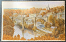 Knaresborough Viaduct - Sam Burden ORIGINAL WATERCOLOUR