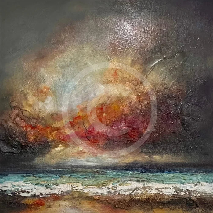 Late Afternoon Light - ORIGINAL Oil Painting by Anna Schofield 