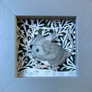 Matilda, Mouse, Miniature Original Paper Cut by Anna Cook
