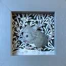 Matilda, Mouse, Miniature Original Paper Cut by Anna Cook