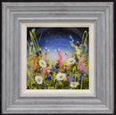 Moonlight Meadow II (10x10") ORIGINAL PAINTING by Rozanne Bell