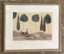 My Blue Chicken by Sam Toft - Framed Limited Edition SECONDARY MARKET