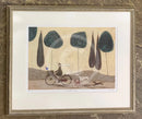 My Blue Chicken by Sam Toft - Framed Limited Edition SECONDARY MARKET