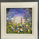 Mystic Meadow - Dreams Of Summer (24X24) Original Painting By Rozanne Bell