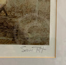 No Sheep On The Beach By Sam Toft - Framed Limited Edition Secondary Market -signature detail