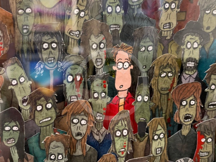 OK… So…. Act Natural….  ORIGINAL by Ian Michael Smith detail