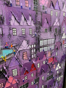 ORIGINAL Bill Tolley Painting, Purple Paul detail