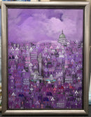 ORIGINAL Bill Tolley Painting, Purple Paul