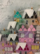 ORIGINAL Bill Tolley Painting, Skaters Heaven detail