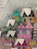 ORIGINAL Bill Tolley Painting, Skaters Heaven detail