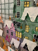 ORIGINAL Bill Tolley Painting, Skaters Heaven detail