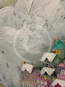 ORIGINAL Bill Tolley Painting, Skaters Heaven detail