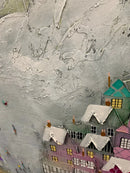 ORIGINAL Bill Tolley Painting, Skaters Heaven detail
