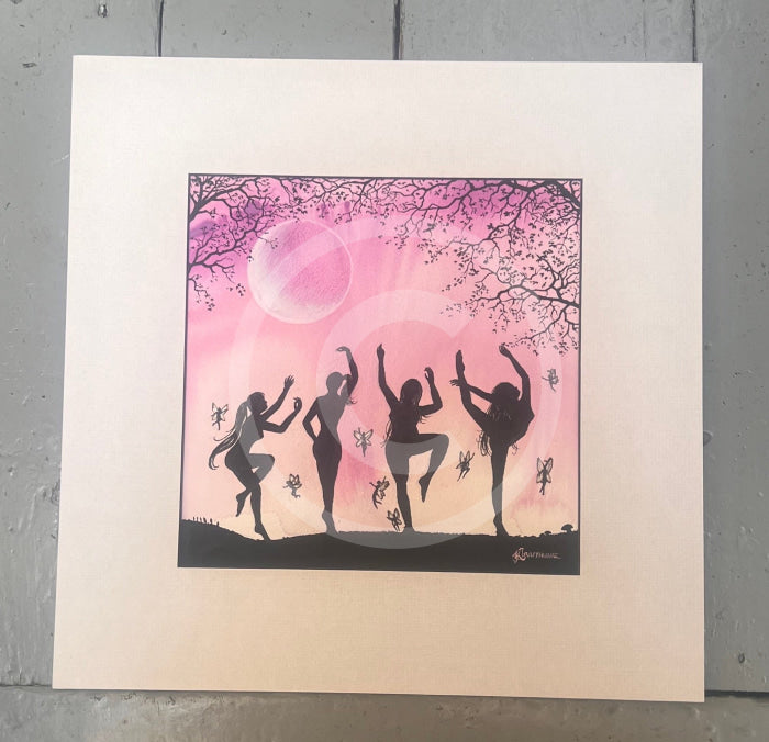 Original From The Shadows; Crescent Moon The Faye Ball By Mark Braithwaite