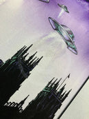 ORIGINAL From the Shadows - Mars Attacks! Bootham Bar & York Minster by Mark Braithwaite DETAIL