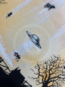 ORIGINAL From the Shadows - Mars Attacks! Cowmageddon by Mark Braithwaite DETAIL